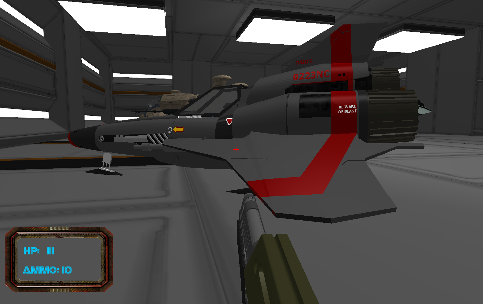 Image of Battlestar Galactica simulator